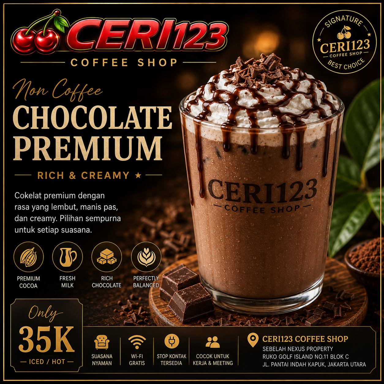 Menu Non Coffee CERI123
